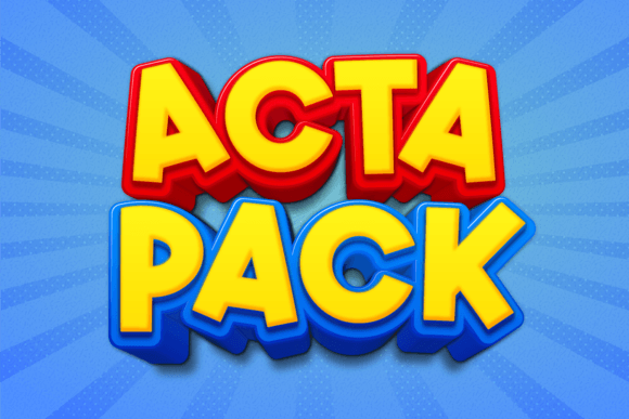Acta Pack: The Playful Display Font That Stands Out