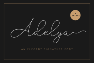 Adelya Font – Elegant Signature Typography for Creative Projects