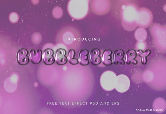 Bubbleberry Font – Playful Typography That Pops