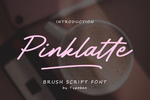 Pinklate Font — Handwritten Elegance for Creative Projects